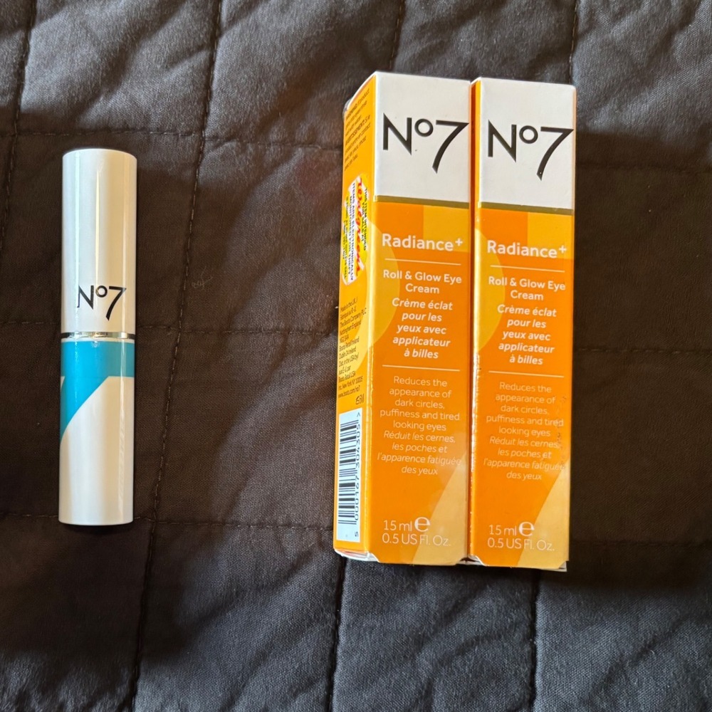No7 Lot Radiance Eye‎ Cream, Match Made Concealer Trio